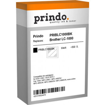 Prindo Tintenpatrone schwarz (PRIBLC1000BK)