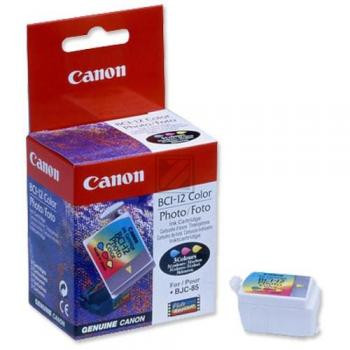 Canon Tintenpatrone Photo-Tinte cyan/gelb/magenta (0960A002, BCI-12C)