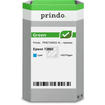 Prindo Tintenpatrone (Green) cyan HC (PRIET2992G)