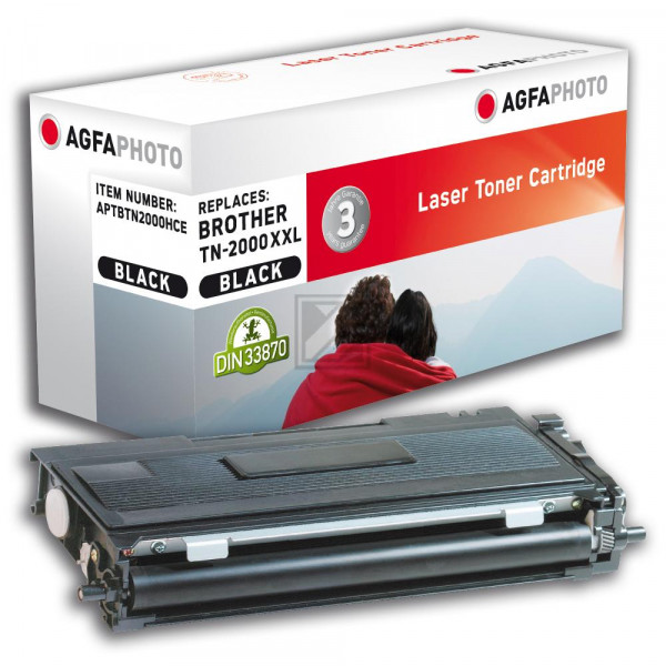 Agfaphoto Toner-Kit schwarz HC (APTBTN2000HCE)