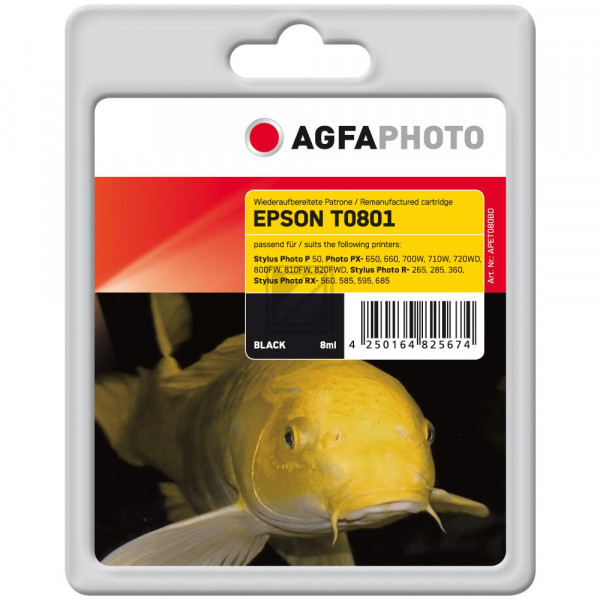 Agfaphoto Tintenpatrone schwarz (APET080BD)