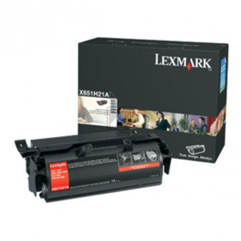 Lexmark Toner-Kartusche Prebate Labels schwarz (X651H04E)