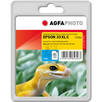 Agfaphoto Tintenpatrone cyan HC (APET336CD)