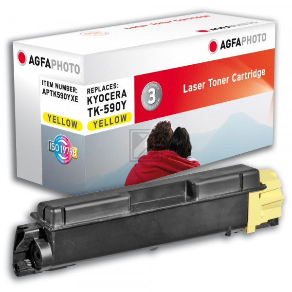Agfaphoto Toner-Kit gelb HC (APTK590YXE)