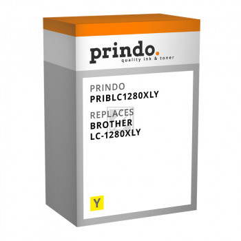 Prindo Tintenpatrone gelb HC (PRIBLC1280XLY)