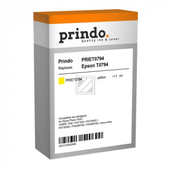 Prindo Tintenpatrone gelb (PRIET0794)