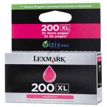 Lexmark Tintenpatrone Blister Return magenta HC (14L0176B, 210XL)