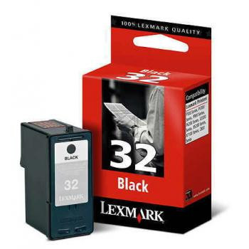 Lexmark Tintenpatrone schwarz 2-Pack HC (0080D2956 80D2956, 32)