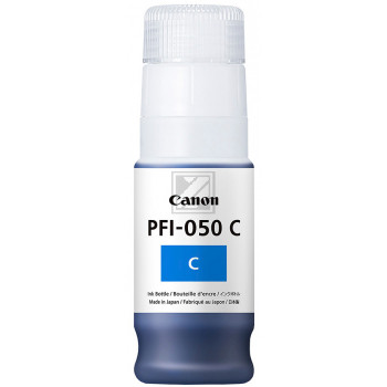Canon Tintennachfüllfläschchen cyan (5699C001, PFI-050C)