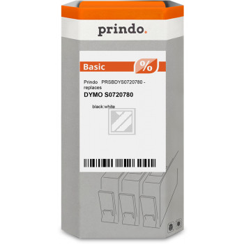 Prindo Schriftbandkassette schwarz/weiß (PRSBDYS0720780)