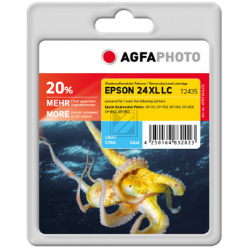 Agfaphoto Tintenpatrone cyan light HC (APET243LCD)