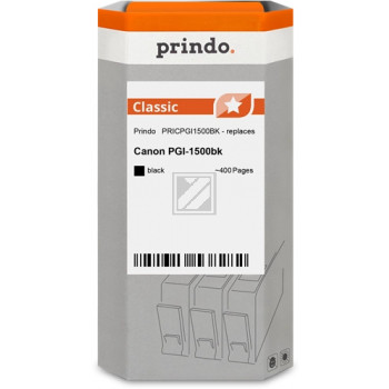 Prindo Tintenpatrone (Classic) schwarz (PRICPGI1500BK)