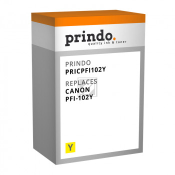 Prindo Tintenpatrone gelb (PRICPFI102Y)