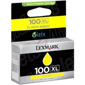 Lexmark Tintenpatrone Prebate gelb HC (14N1071B, 100XL)