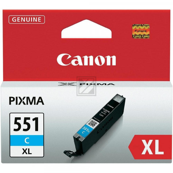 Canon Tintenpatrone cyan HC (6444B001, CLI-551CXL)
