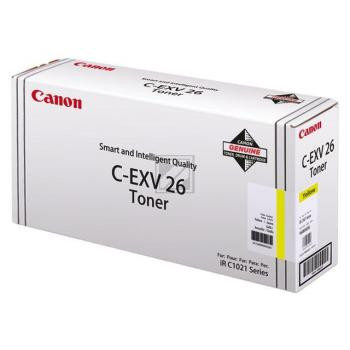Canon Toner-Kit gelb (1657B006AA, C-EXV26Y)