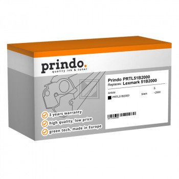 Prindo Toner-Kartusche schwarz HC (PRTL51B2H00)