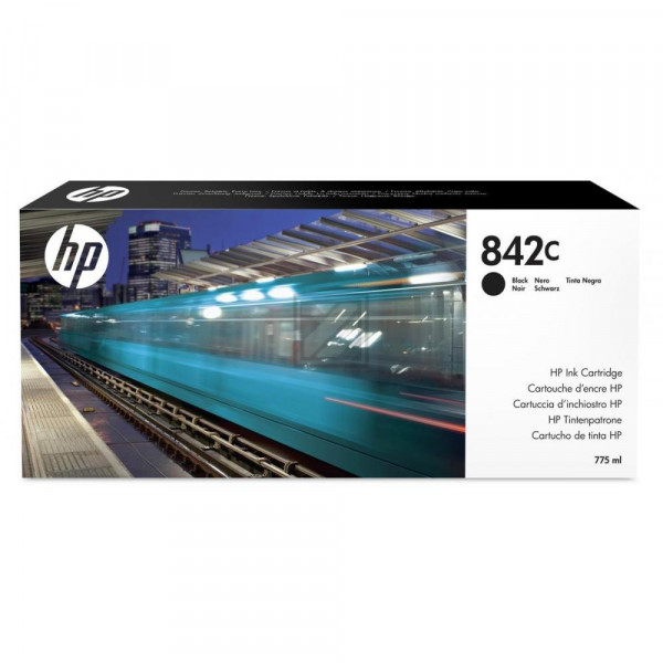 HP Tintenpatrone schwarz (C1Q53A, 842C)
