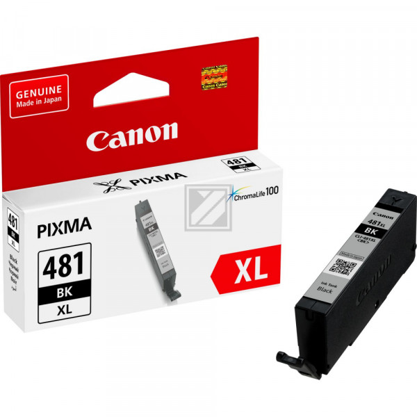 Canon Tintenpatrone schwarz HC (2047C001, CLI-481BKXL)