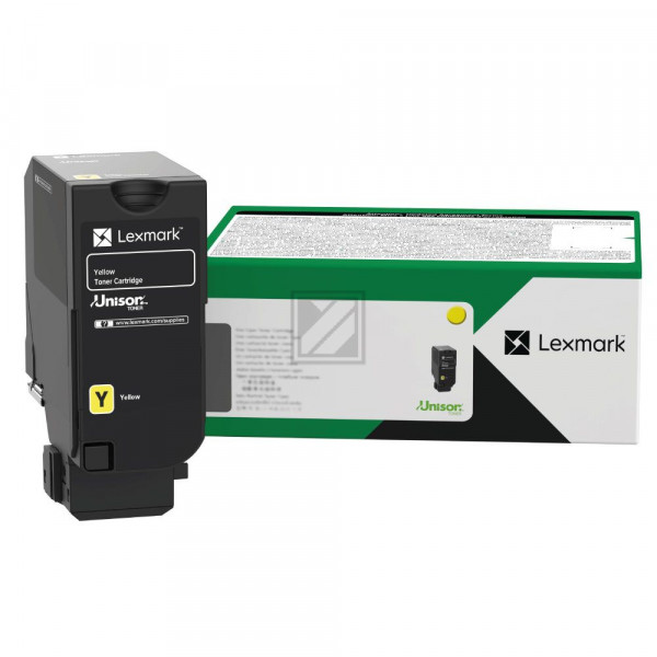 Lexmark Toner-Kit Return Program gelb HC (71C2HY0)
