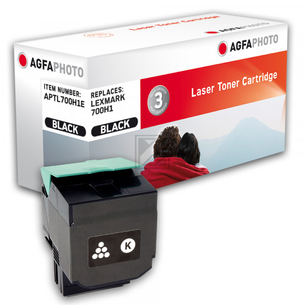 Agfaphoto Toner-Kit schwarz HC (APTL700H1E)