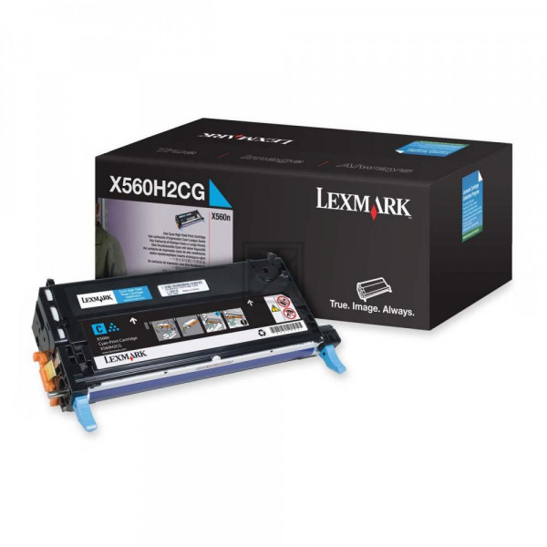 Lexmark Toner-Kartusche cyan HC (X560H2CG)
