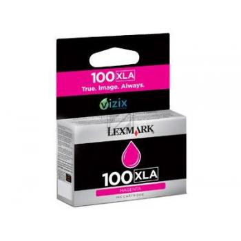 Lexmark Tintenpatrone magenta HC (14N1094E, 100XLA)